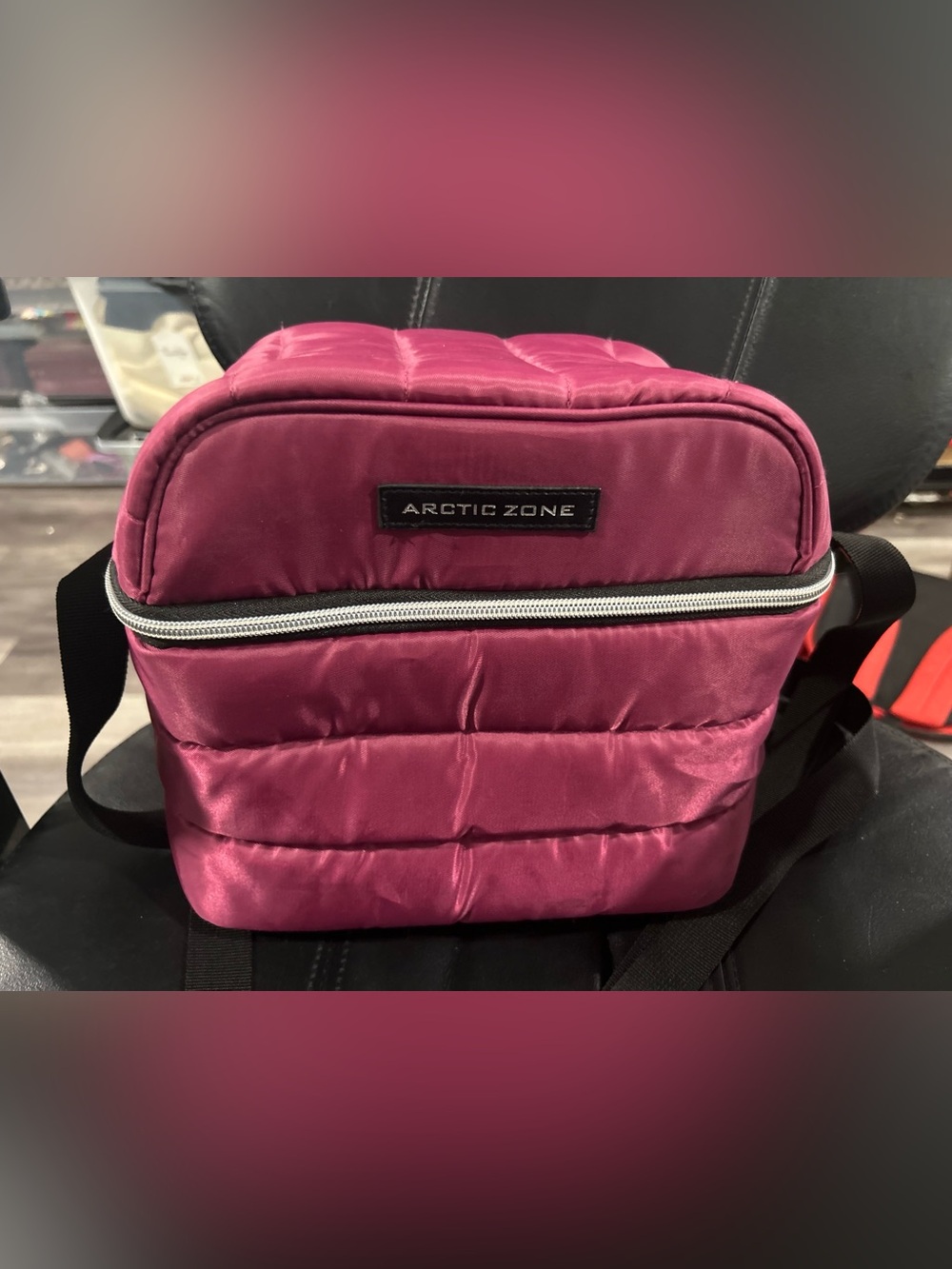 Artic Zone Pink Quilted lunch/ Cooler Bag
